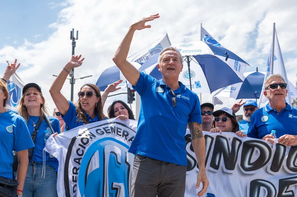 Uno de los líderes de la CGT,&nbsp;Jorge Sola.