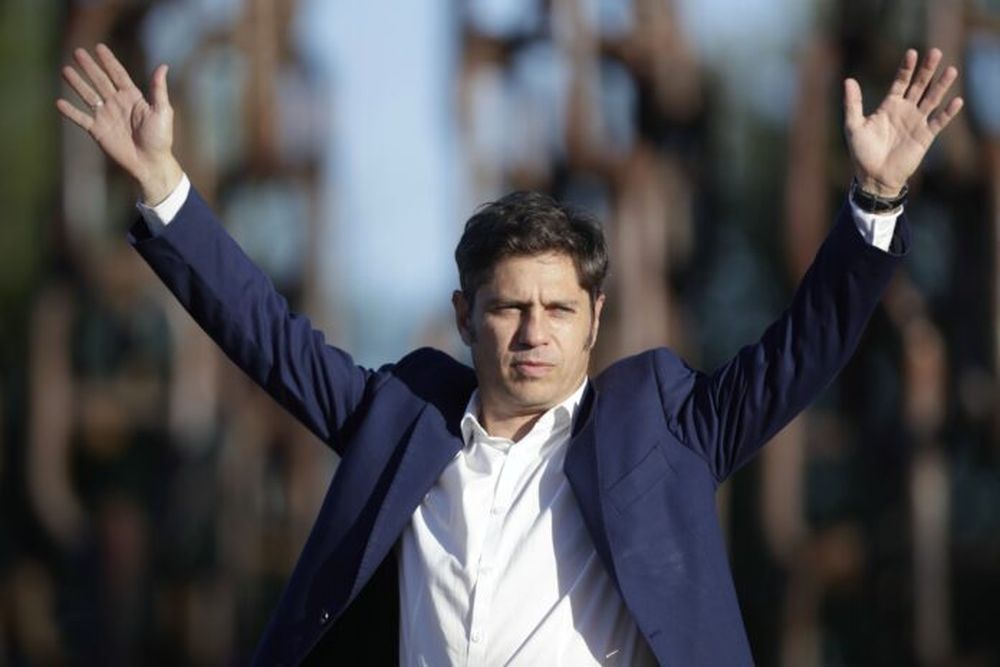 El gobernador bonaerense Axel Kicillof.
