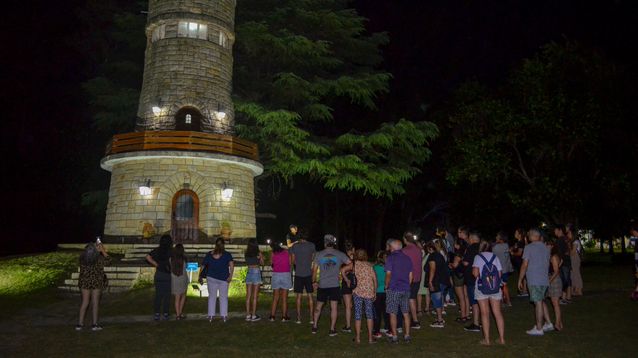 Una noche en los Museos también en la histórica quinta de San Vicente.