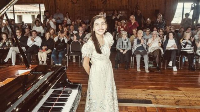 La pianista Ana Paula Rodríguez Núñez, de General Rodríguez al mundo.