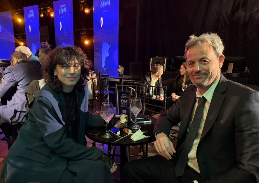 Hernán Arranz y su esposa Clara.