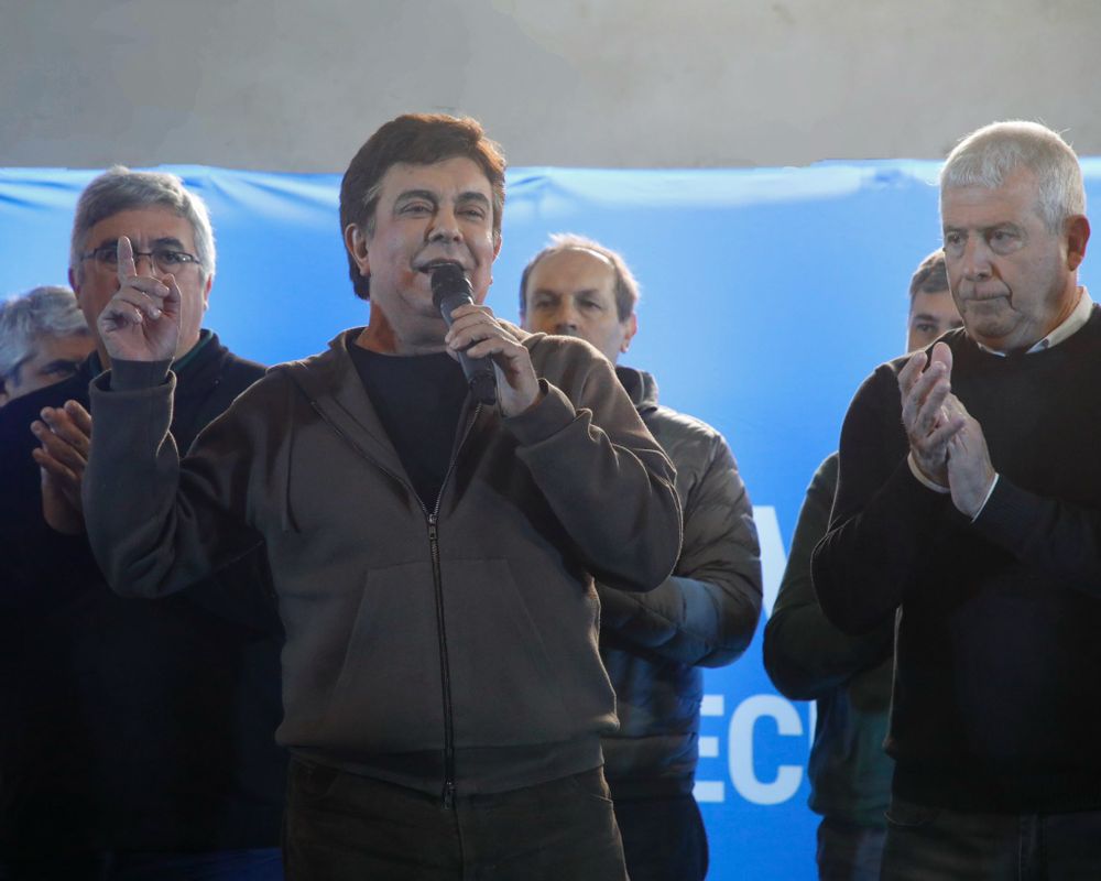 El intendente de La Matanza, Fernando Espinoza.