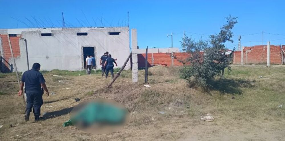 El lugar donde mataron a los dos hombres. (Noticias Argentinas)