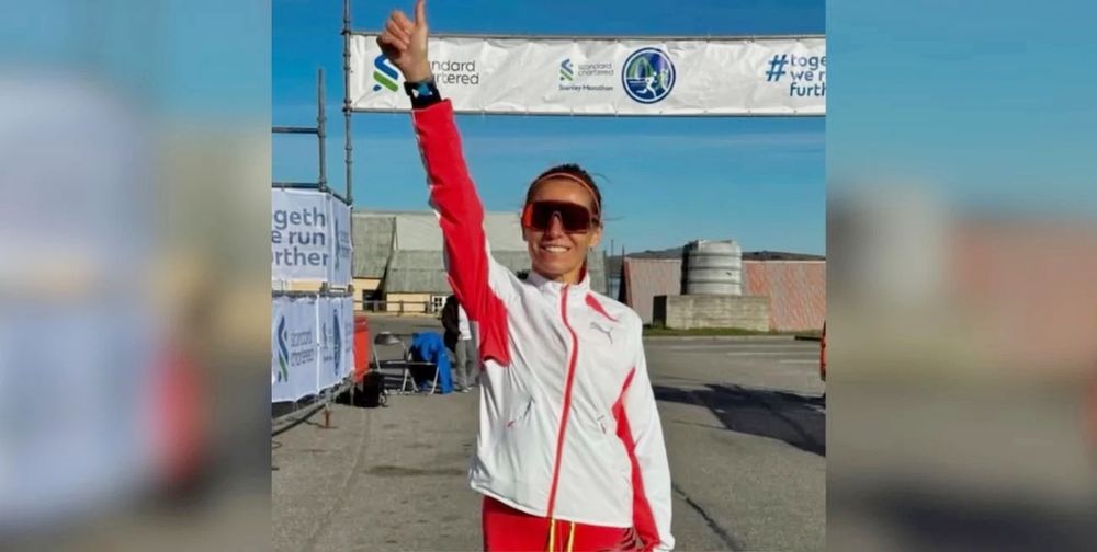 Candela Cerrone en Puerto Argentino.