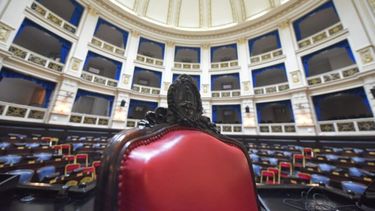 Una banca de la Legislatura de la provincia de Buenos Aires. (DIB/Archivo)