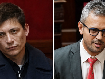 El asesor presidencial, Santiago Caputo, protagonizó un contrapunto con el titular de la Cámara de Diputados, Martín Menem. El asesor presidencial, Santiago Caputo, protagonizó un contrapunto con el titular de la Cámara de Diputados, Martín Menem.
