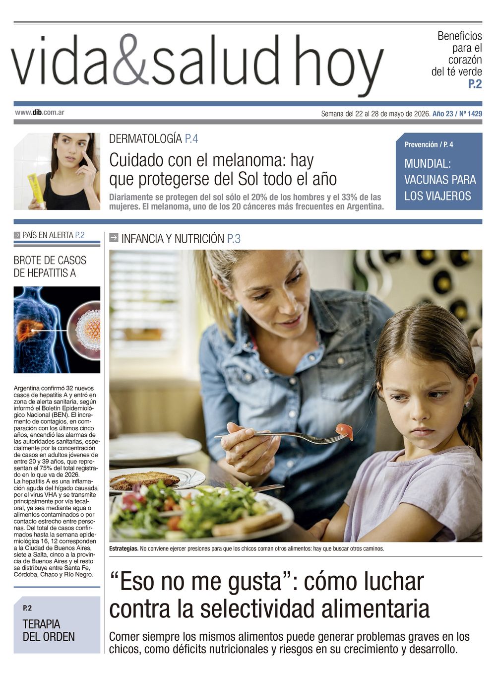 Tapa Vida y salud 1429