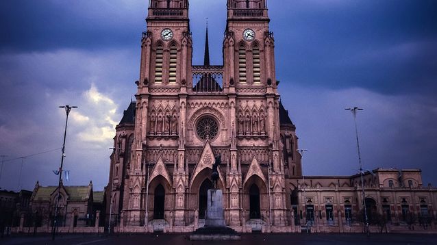 Los peregrinos se encontrarán con la tormenta en cercanías de la Basílica de Luján.