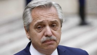 El exprsidente Alberto Fernández.