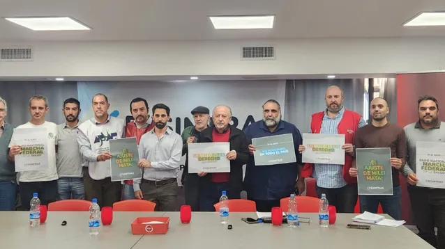 La convocatoria a la Marcha Federal de Salud.&nbsp;