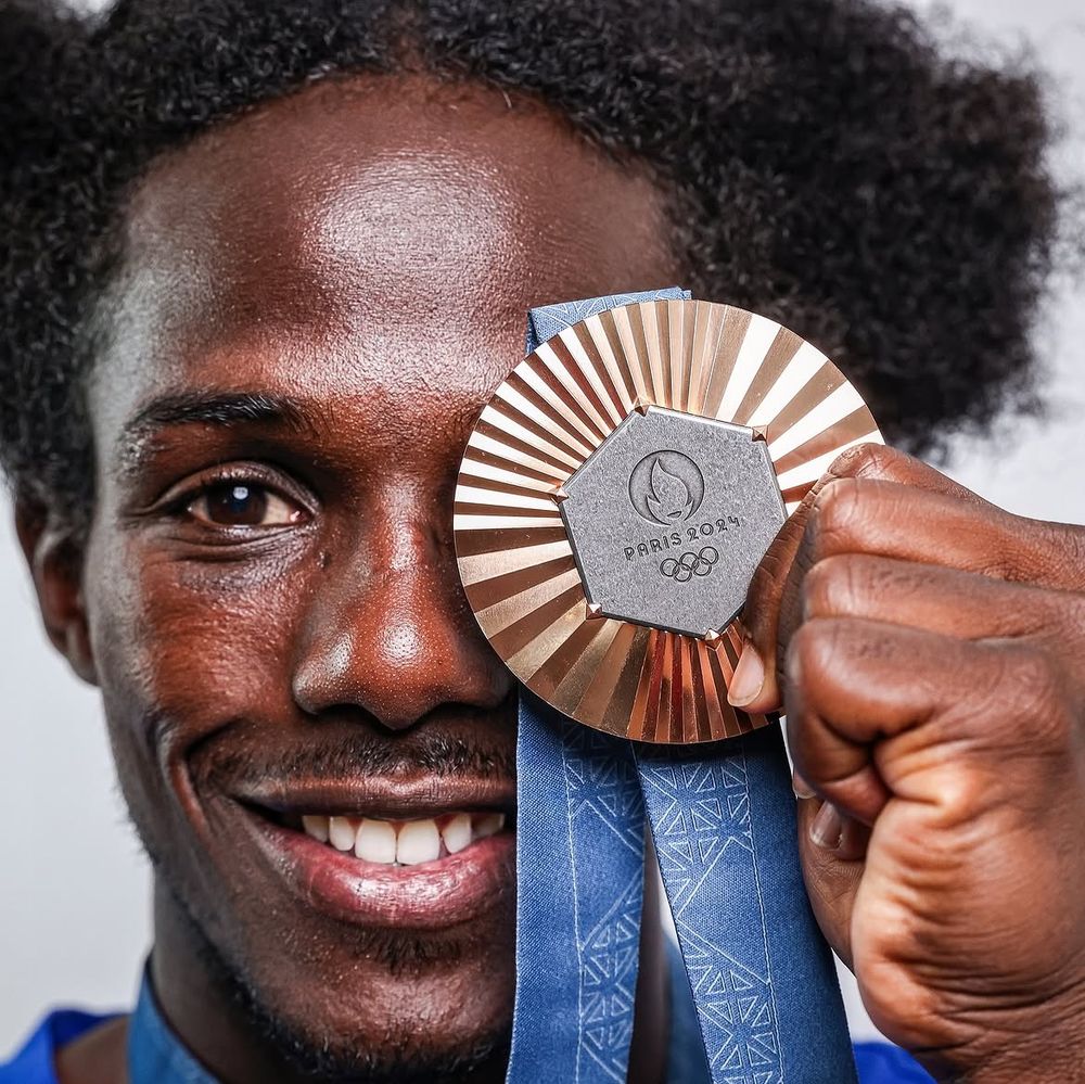 David Pina, el único medallista olímpico de Cabo Verde.
