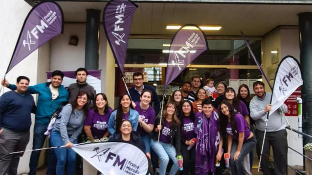 Franja Morada retuvo la conducción de los centros de estudiantes en la Unnoba.