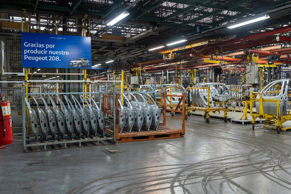 La planta de Peugeot en El Palomar.&nbsp;