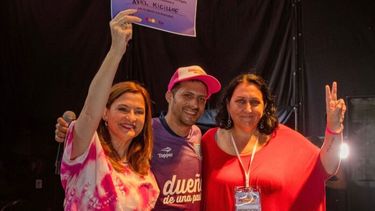 Diarios Bonaerenses | La Ministra de las Mujeres y Diversidad, Estela Díaz, recibió la distinción en nombre del gobernador Axel Kicillof. (Ministerio de Mujeres y Diversidad bonaerense)