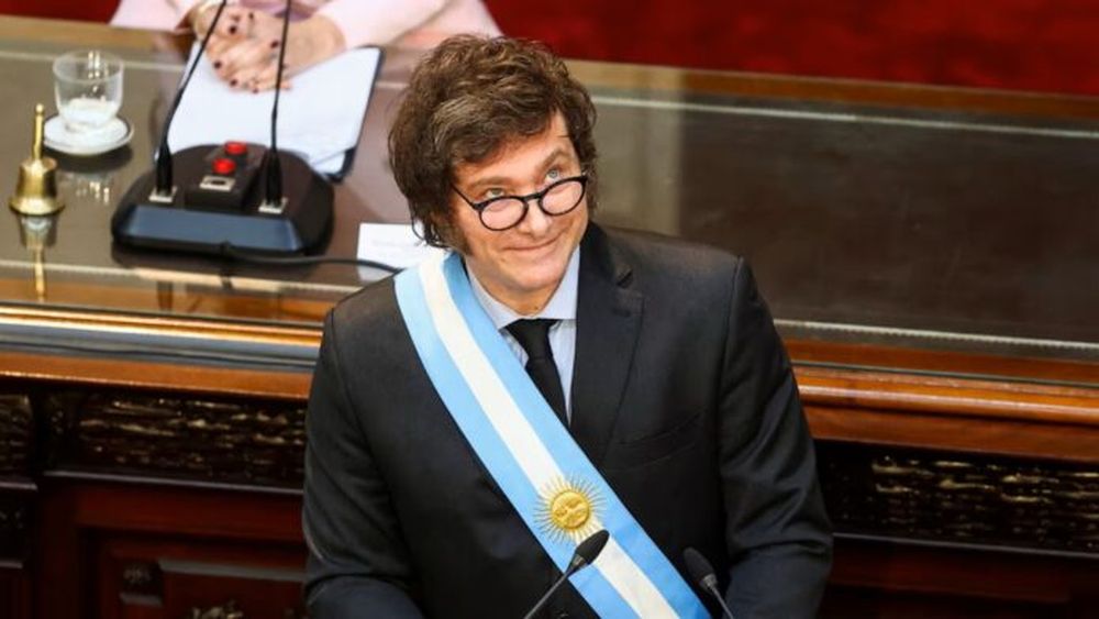 El presidente Javier Milei.
