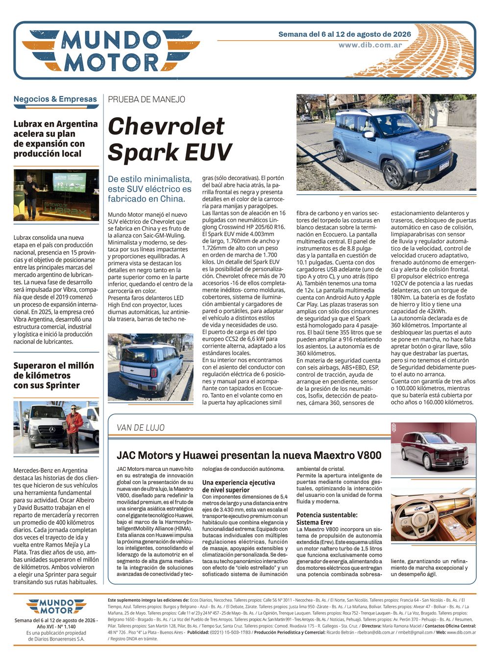 Tapa Mundo motor 1140