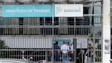 El ministerio de Trabajo bonaerense.