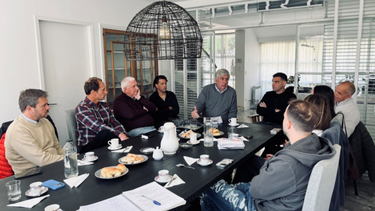 Las autoridades de la Cámara de Frigoríficos Exportadores de la Pesca (Cafrexport) recibieron en Mar del Plata al subsecretario de Pesca y Acuicultura de la Nación, Juan Antonio López Cazorla.
