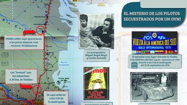 el misterio de los pilotos de rally transportados por un ovni en pedro luro