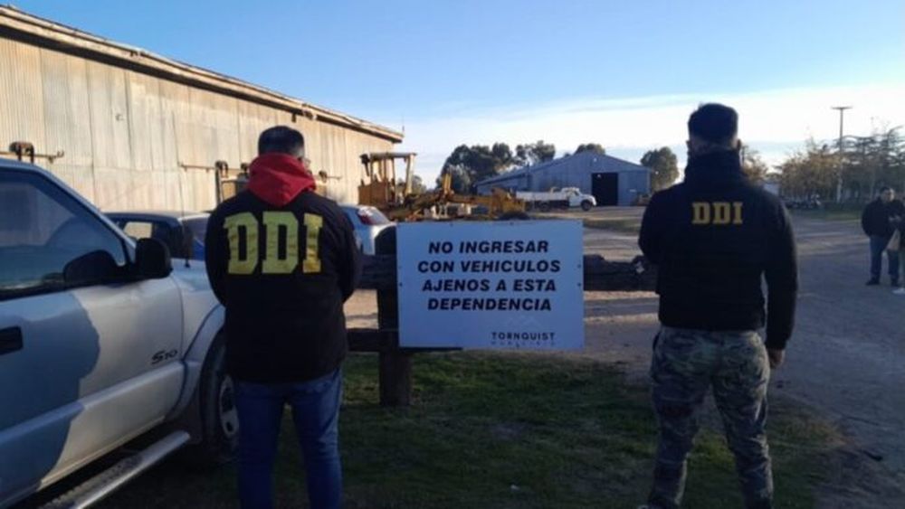 Allanamiento en la Municipalidad de Tornquist por auto adulterado. - La Nueva -