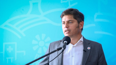 El gobernador de la provincia de Buenos Aires, Axel Kicillof.