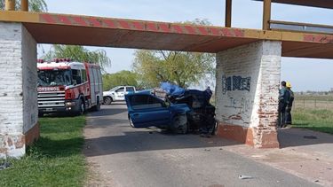 Una mujer y su hija murieron en un siniestro vial en Olavarría.