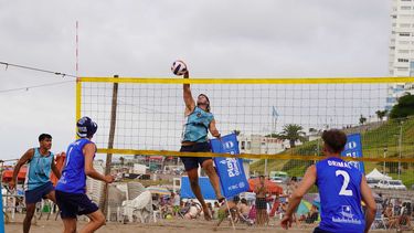 La Playa Olímpica tuvo como escenario principal Playa Varese, en Mar del Plata.