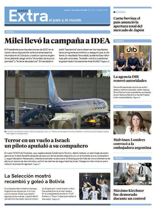 Edición impresa 1°/10/2026