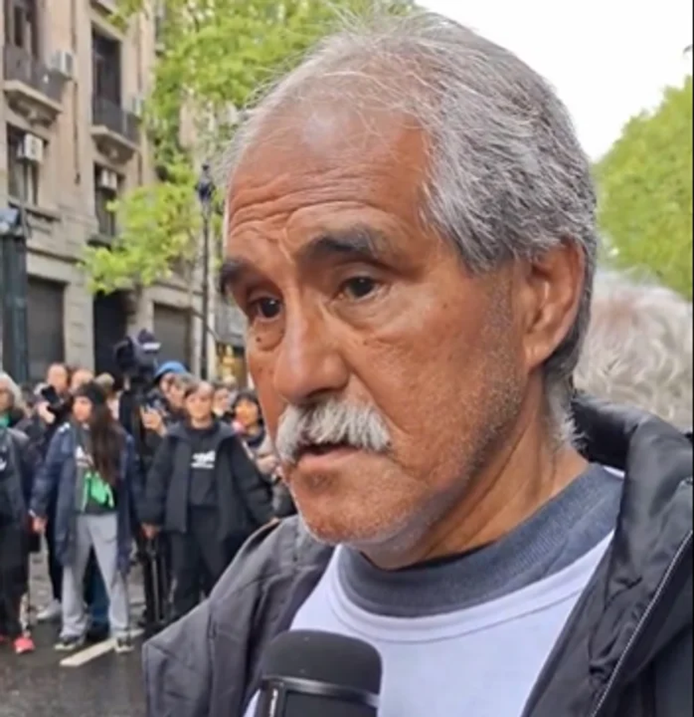 Antonio, el abuelo de dos de las tres chicas asesinadas en Florencio Varela.&nbsp;
