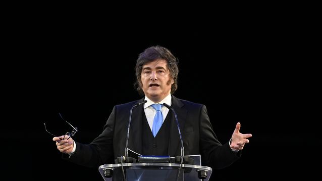 Capitalismo. El presidente Javier Milei dijo que es el sistema más eficiente y justo.