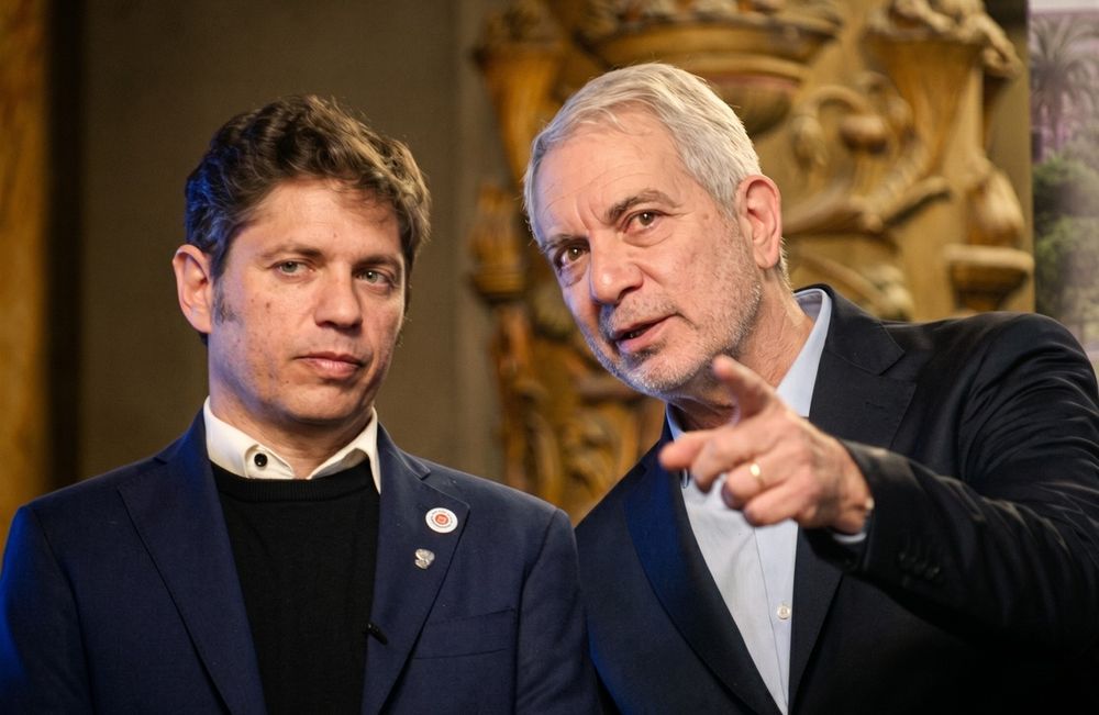 Axel Kicillof y Julio Alak.