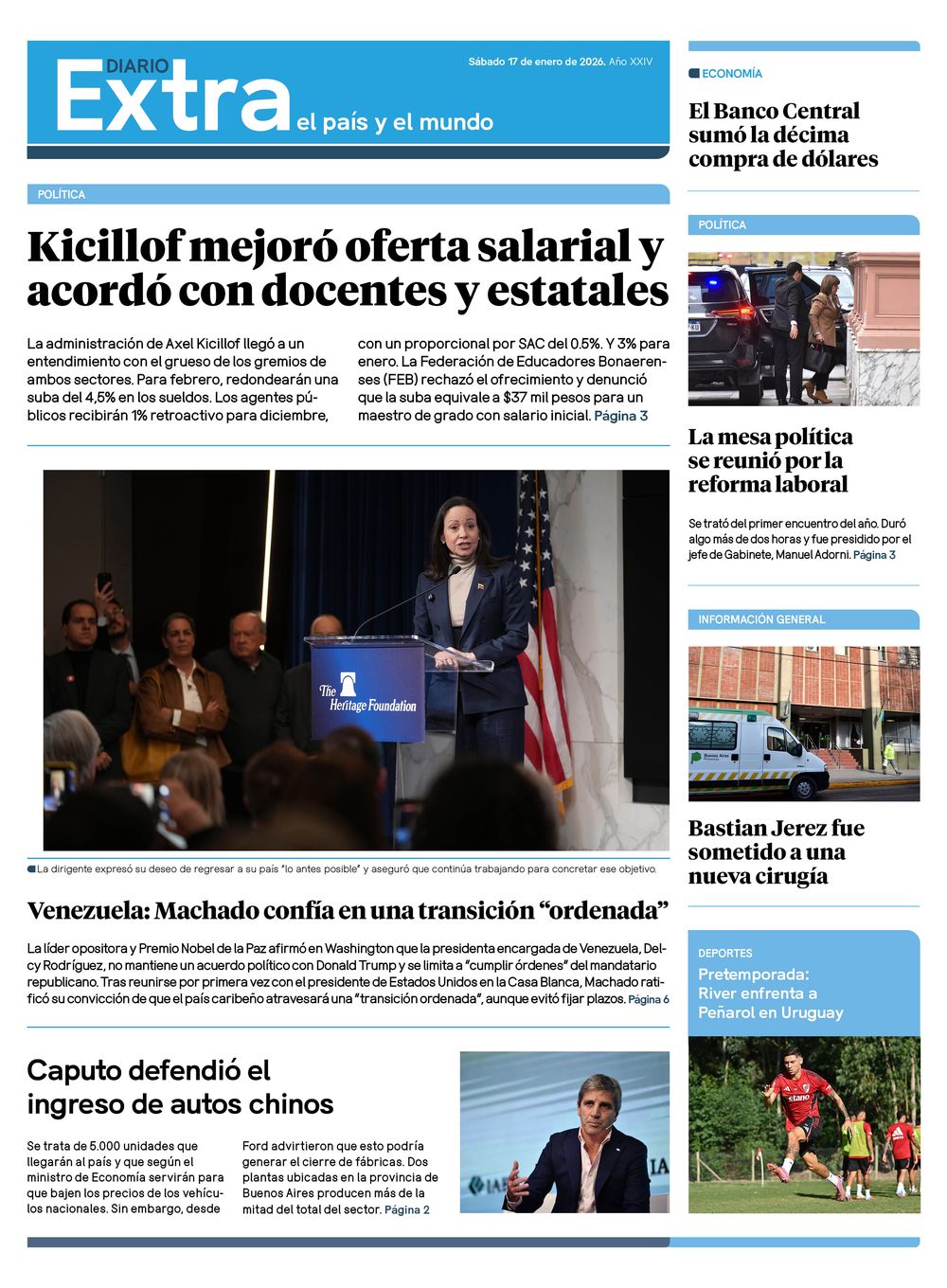 Tapa Extra 2026 - 17-01