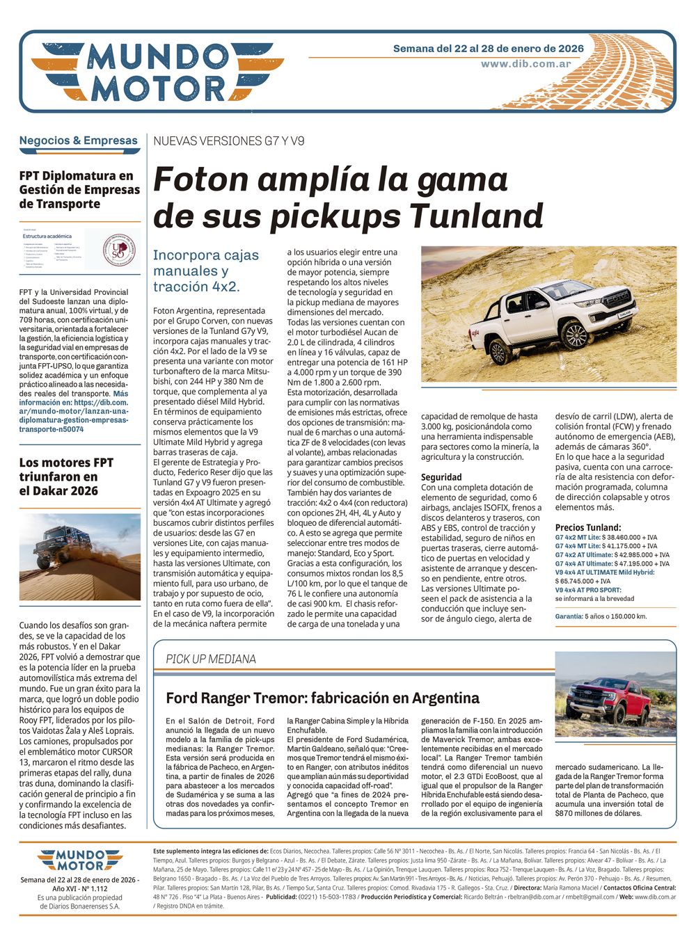 Tapa Mundo Motor 1112