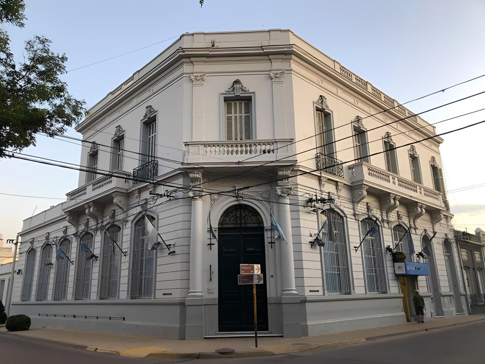 La sucursal San Pedro del Banco Nación.