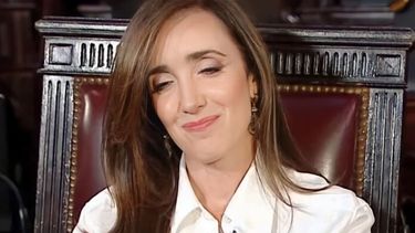 La vicepresidenta Victoria Villarruel. (Archivo)