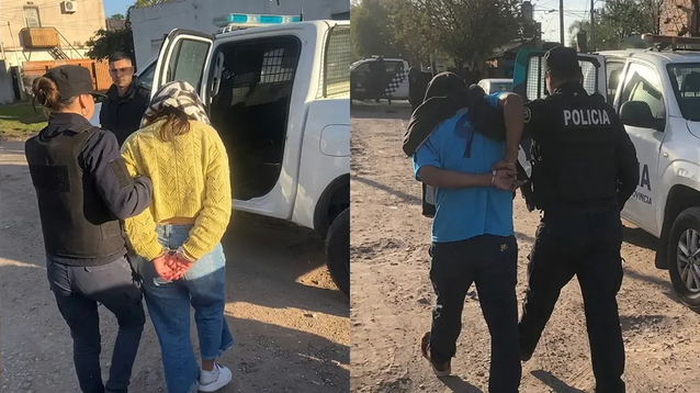 Las detenciones de los padres de Nahiara Jazmín Da Silva.