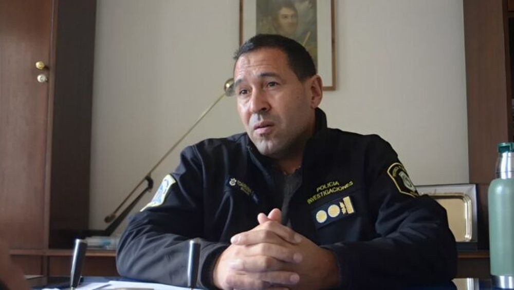 El comisario mayor Sebastián Toarmina. (La Nueva)