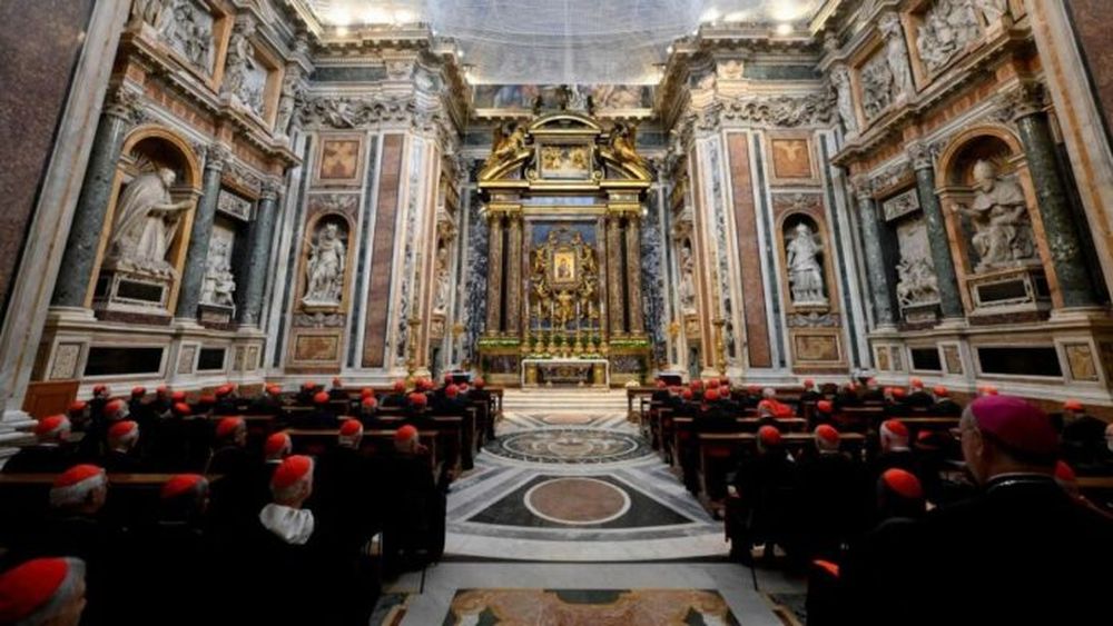 Homenaje de los cardenales a Francisco. - Vatican News -