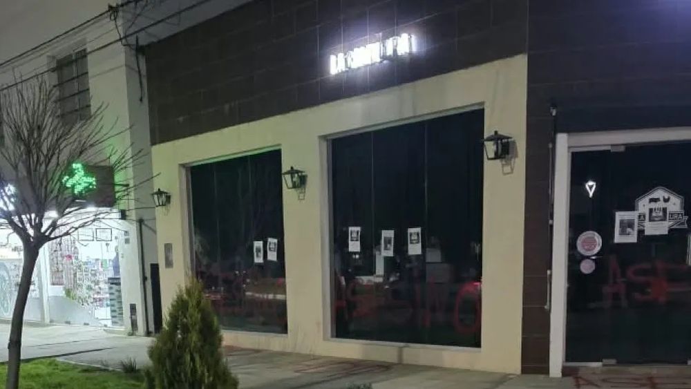 La carnicería clausurada en Bolívar.