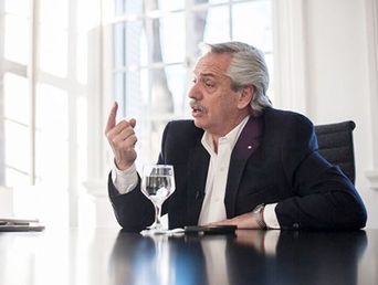 El expresidente Alberto Fernández. (Archivo) El expresidente Alberto Fernández. (Archivo)