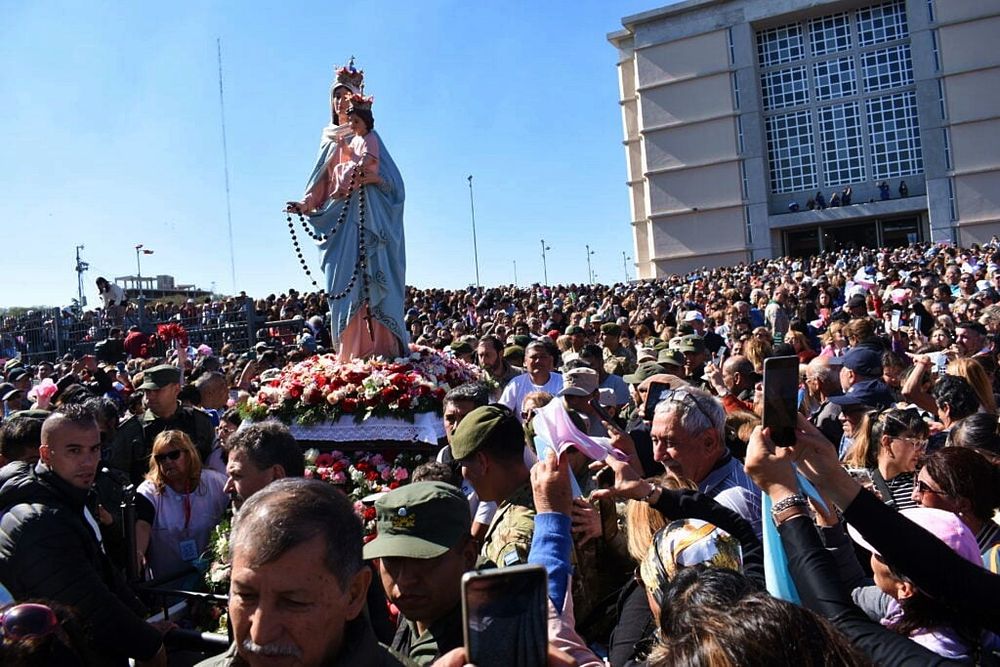 El 25 de septiembre de cada año llegan a San Nicolás cientos de miles de peregrinos.