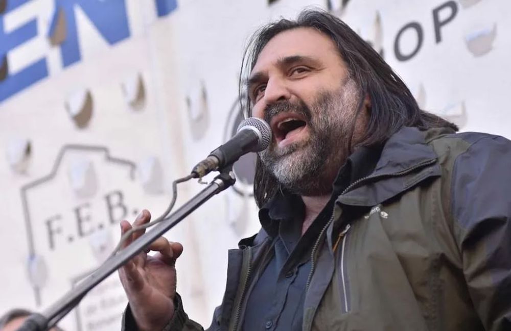 El histórico titular de SUTEBA, Roberto Baradel.&nbsp;