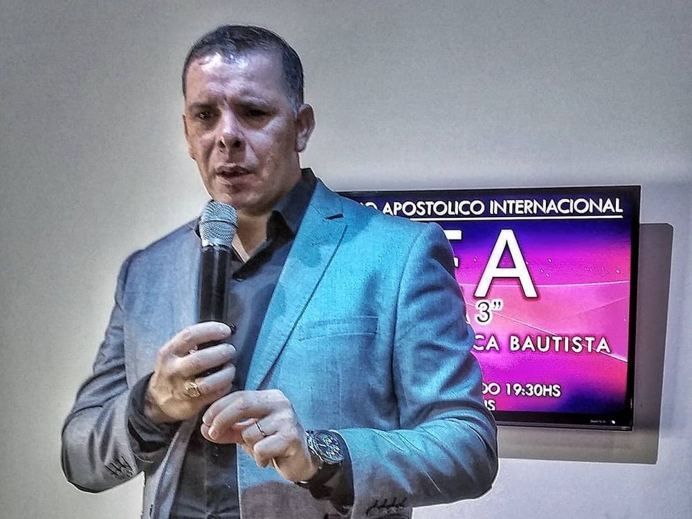 El pastor evangélico Esteban Oviedo.&nbsp;