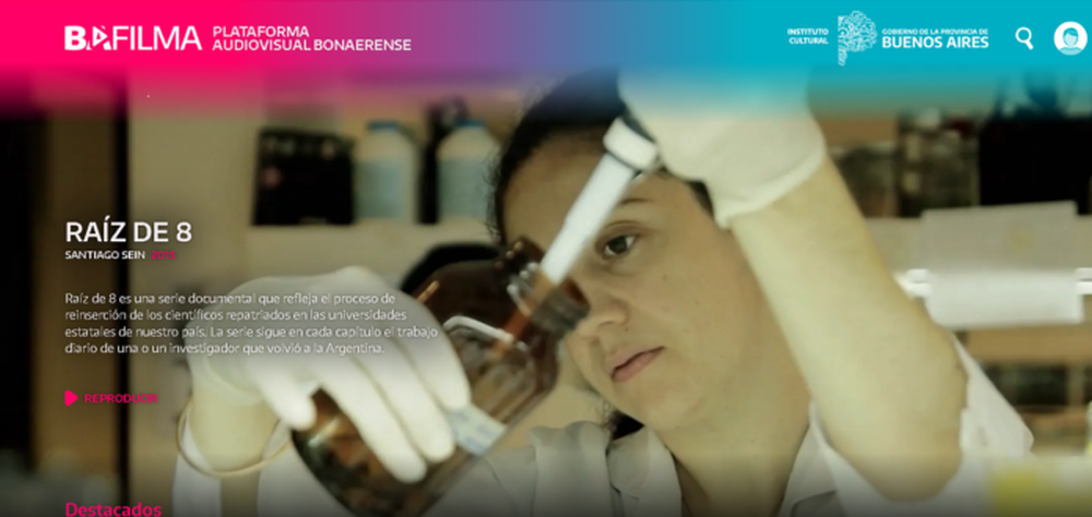 Bafilma, la plataforma audiovisual bonaerense creada por el Gobierno de la Provincia de Buenos Aires