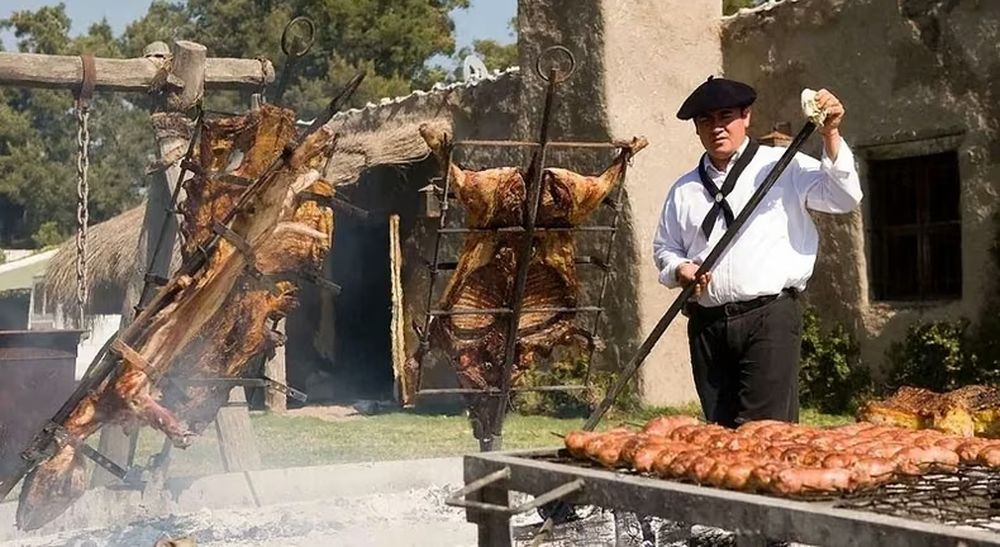 En Carmen de Areco, un fin de semana largo con asado campero.