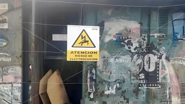 La garita junto a la cual fue hallado el cuerpo de Joel Farías. (Todoprovincial.com)