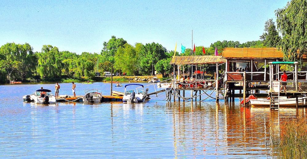 Durante seis meses al año el rio invita a disfrutar.