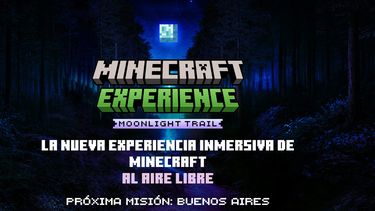 Minecraft Experience: Moonlight Trail llega a Buenos Aires.