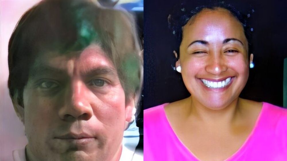 Emilio del Carmen Salazar y Nancy López, su víctima.
