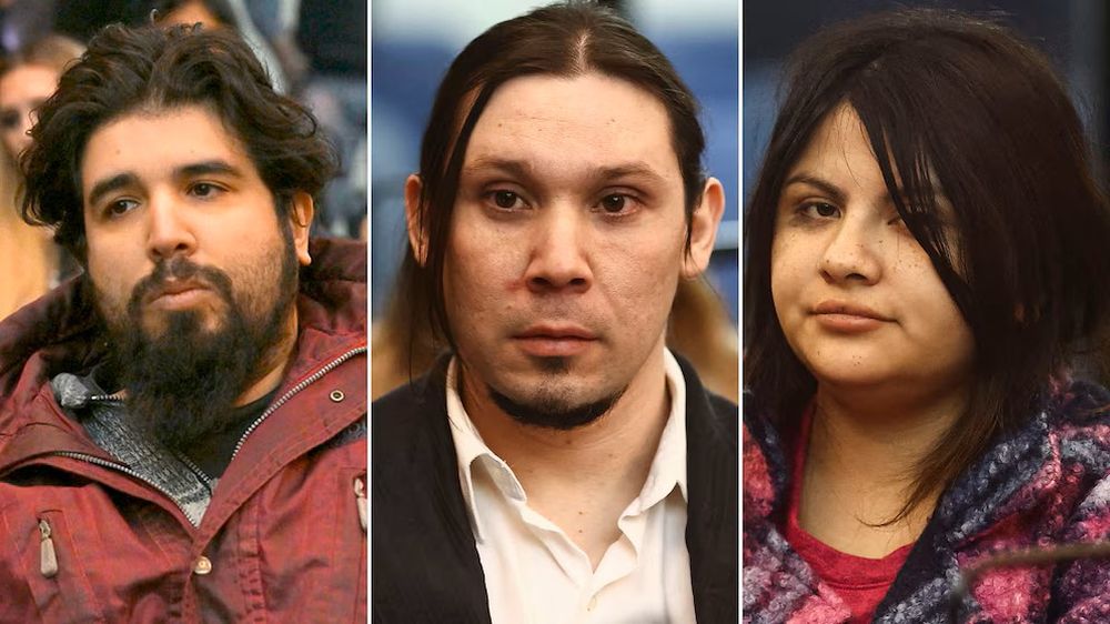Fernando Sabag Montiel, Gabriel Carrizo y Brenda Uliarte, la banda de los copitos procesados por el intento de asesinato de Cristina Fernández de Kirchner. (Archivo)